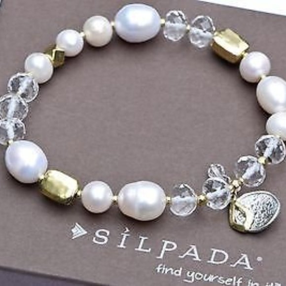 B3168 Silpada Down to Earth Stretch Bracelet - Picture 1 of 1